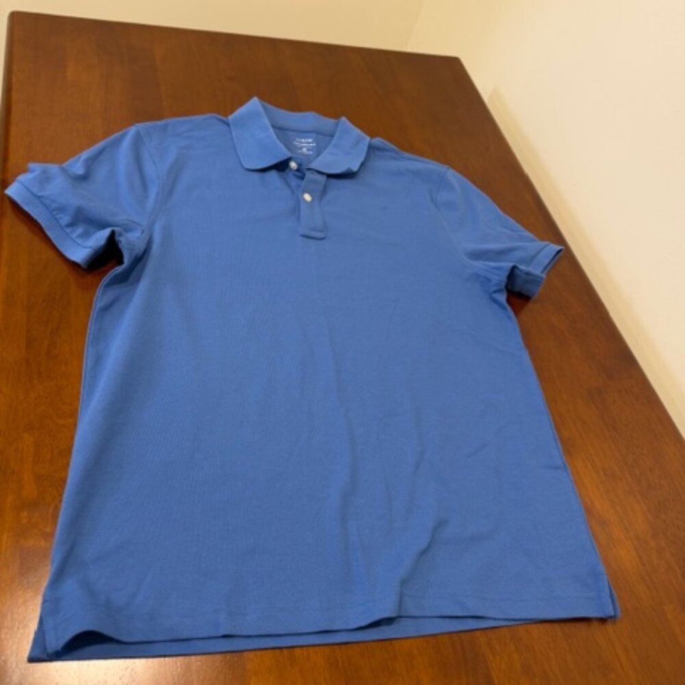 J Crew Flex Piqué Polo Shirt Size M NWT.
